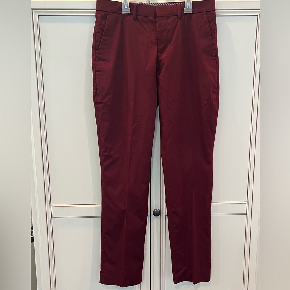 Express Men’s Slim Performance Stretch Easy Care Dress Pants, 29 x 32